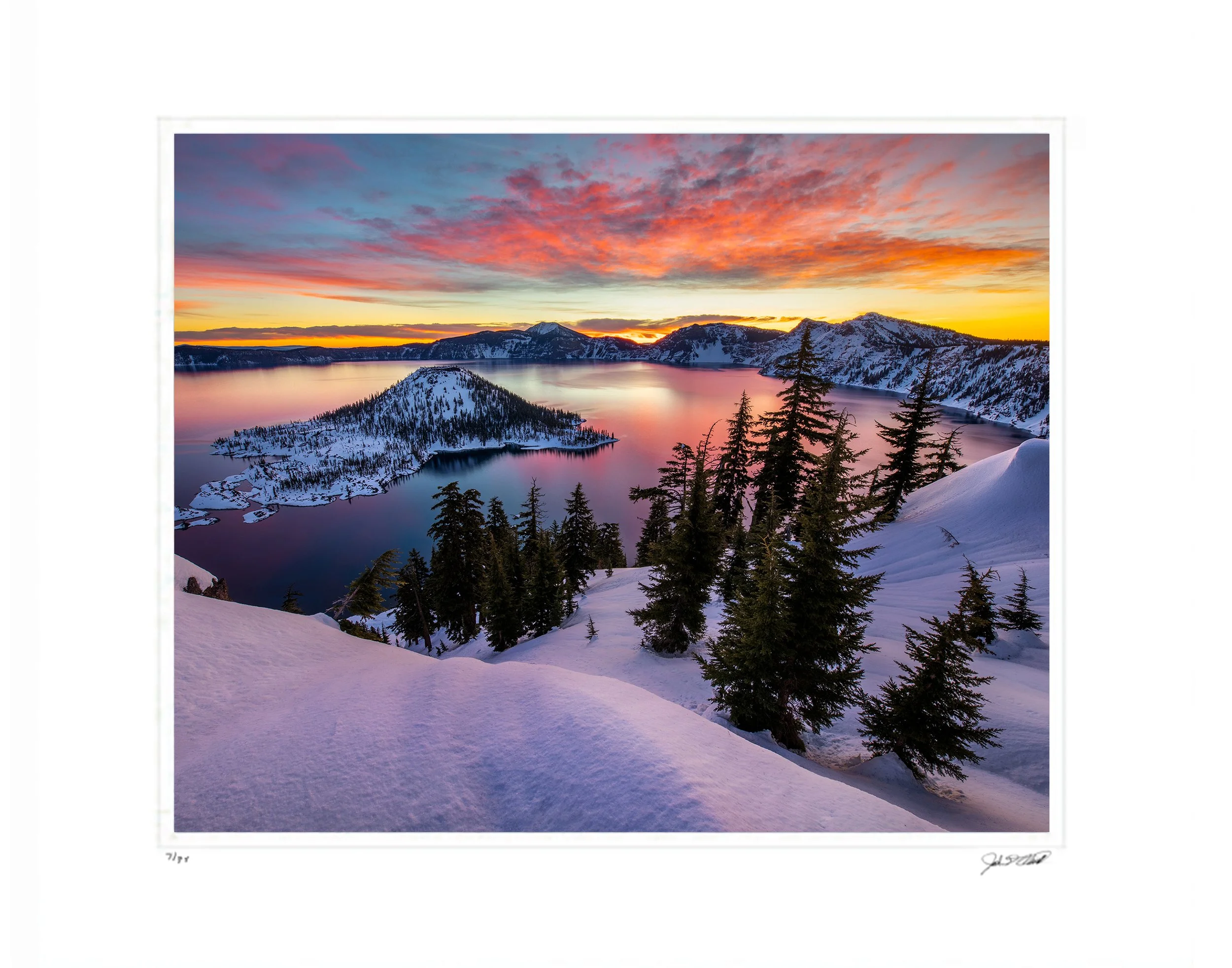 Crater Lake Sunrise — Josh Merrill Photography